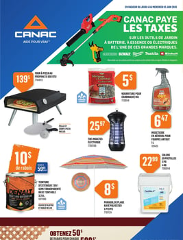 Circulaire Canac