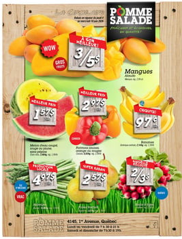 Pomme Salade - Weekly Flyer Specials