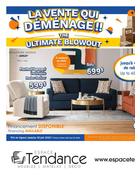 Circulaire Meubles Espace Tendance