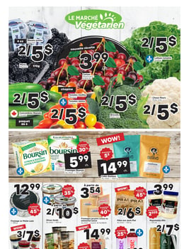 Circulaire Marché Végétarien