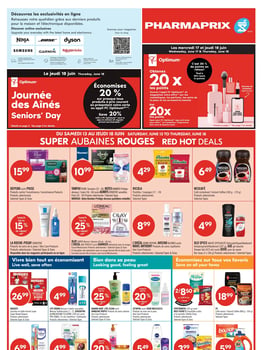 Circulaire Pharmaprix