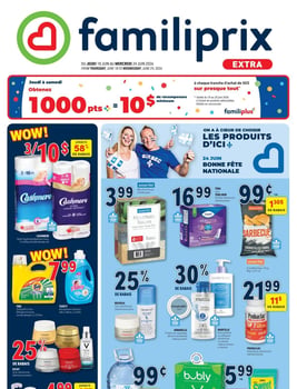 Circulaire Familiprix - Extra
