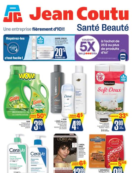 Circulaire Jean Coutu - Santé Beauté