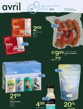 Circulaire Avril - Supermarché Santé