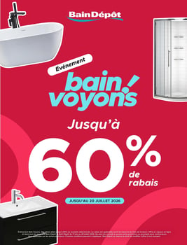 Circulaire Bain Dépôt