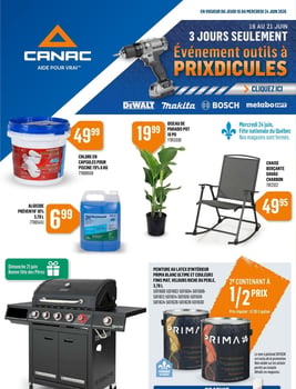 Circulaire Canac