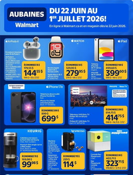 Circulaire Walmart - Aubaines