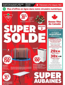 Circulaire Canadian Tire