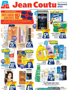 Circulaire Jean Coutu
