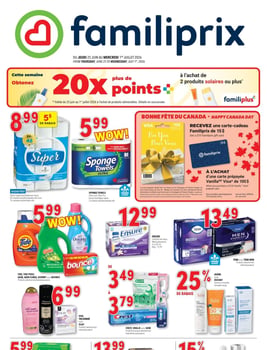 Circulaire Familiprix