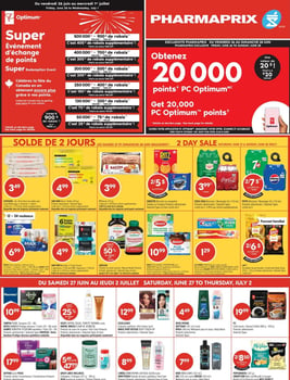 Circulaire Pharmaprix