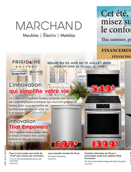 Circulaire Meubles Marchand - Cet Été misez sur le Confort