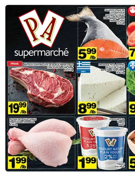 Circulaire Supermarché P.A.