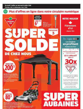 Circulaire Canadian Tire