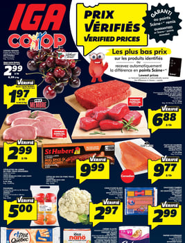 Circulaire IGA Coop Nouveau Brunswick