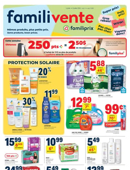 Circulaire Familiprix