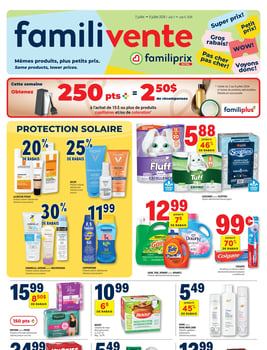 Circulaire Familiprix - Extra