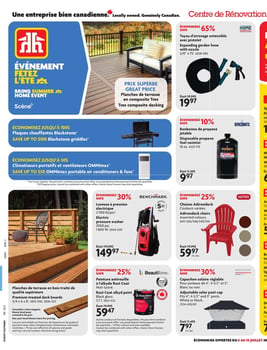 Circulaire Home Hardware - Centre de Rénovation