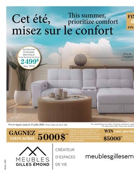 Circulaire Meubles Gilles Émond