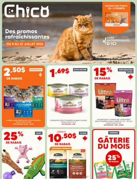 Circulaire Chico Boutique d'Animaux
