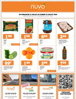 Circulaire Marché Nuvo