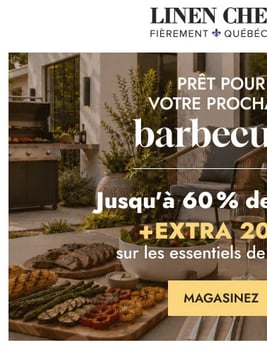 Jusqu'à -60 % sur le BBQ