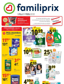 Circulaire Familiprix