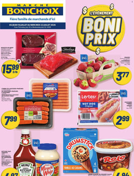 Circulaire Marché Bonichoix