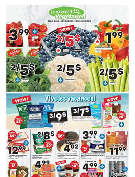 Circulaire Marché Végétarien