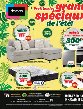 Circulaire Meubles Domon
