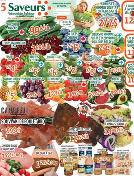 Circulaire Marché Le 5 Saveurs