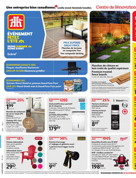Circulaire Home Hardware - Centre de Rénovation