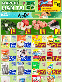 Circulaire Marché LianTai