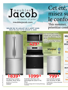Circulaire ​Meubles Jacob