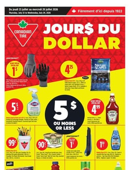 Circulaire Canadian Tire