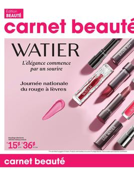 Circulaire Uniprix - Carnet Beauté