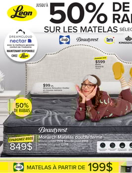 Circulaire Meubles Léon - Vente de Sommeil