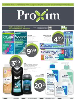 Circulaire Proxim