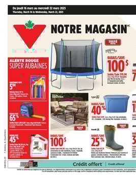 Circulaire Canadian Tire