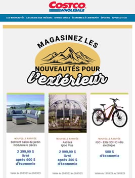 Magasinez les Nouveautés pour l'Extérieur