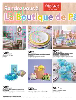Circulaire Michaels