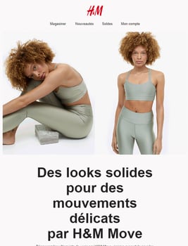 Vêtements de Yoga par H&M Move