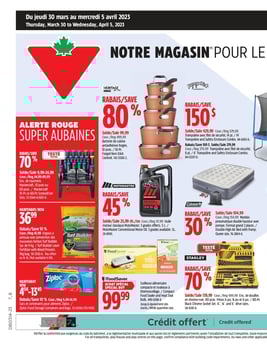Circulaire Canadian Tire