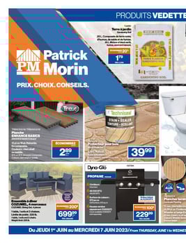 Circulaire Patrick Morin