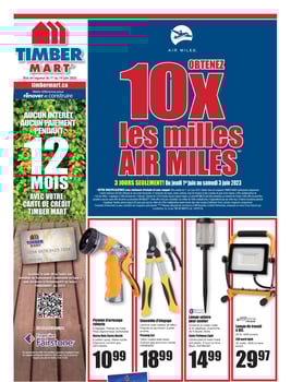 Circulaire Timber Mart