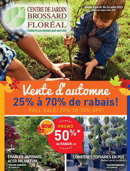 Circulaire Centre de Jardin Floréal