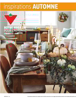 Circulaire Canadian Tire - Inspirations Automne