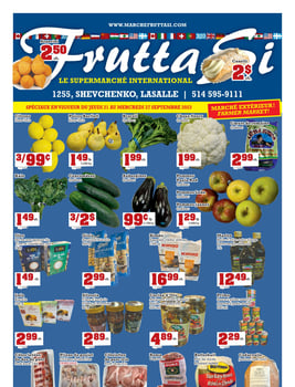 Circulaire Marché Frutta Si