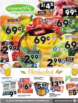 Circulaire Marché Végétarien