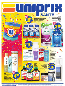 Circulaire Uniprix - Santé